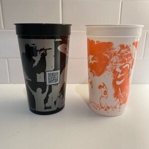Set of TWO - Brand New Post Malone Posty Raising Canes 32 oz Collectible Cups